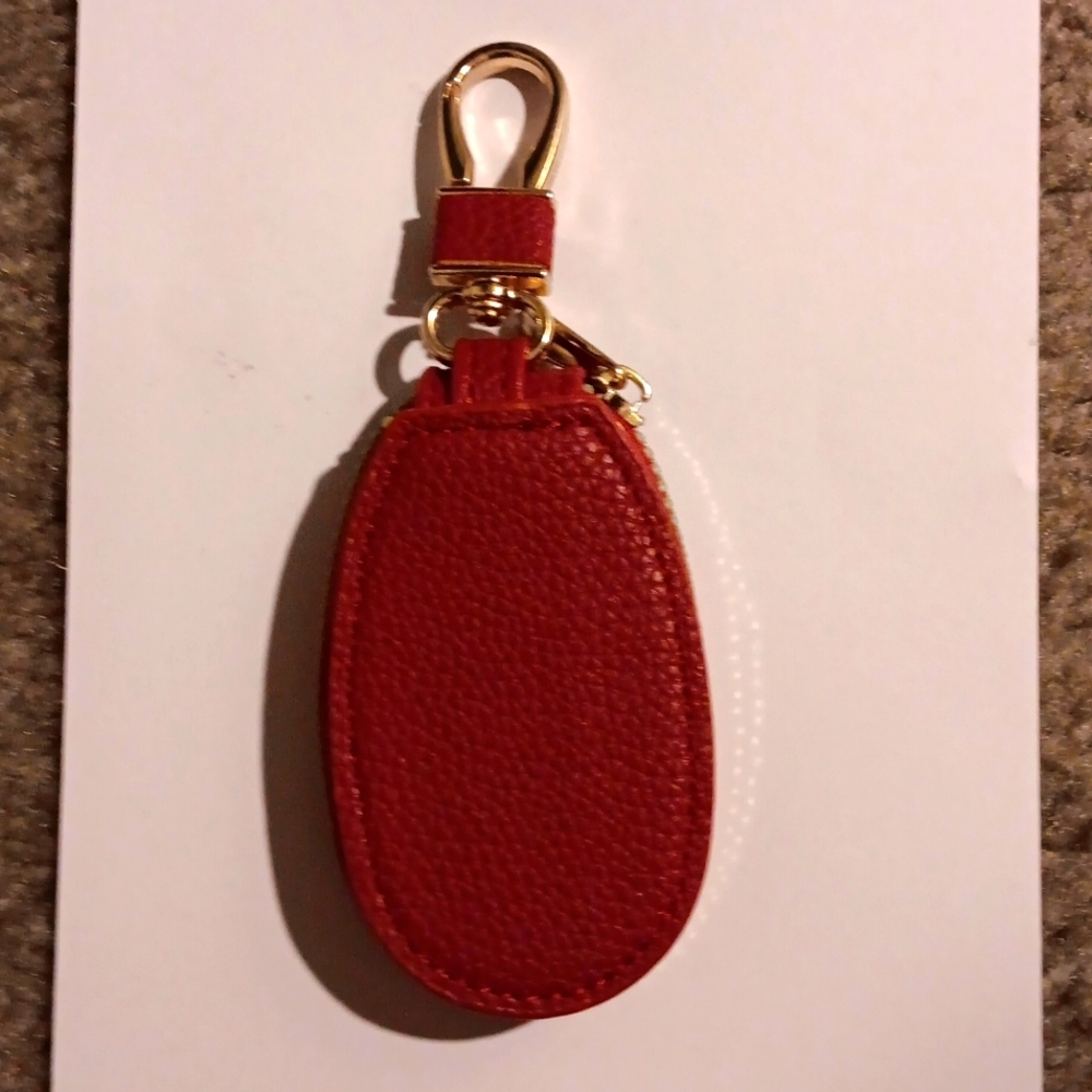 Car Key Case, Red, NWOT